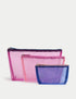 Marks & Spencer "Mesh Toiletry Bag Trio Set"